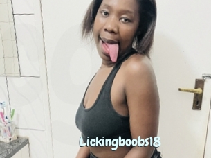 Lickingboobs18