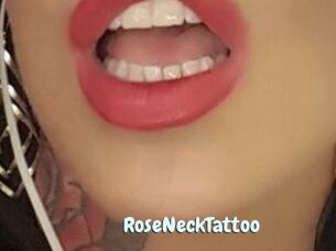 RoseNeckTattoo